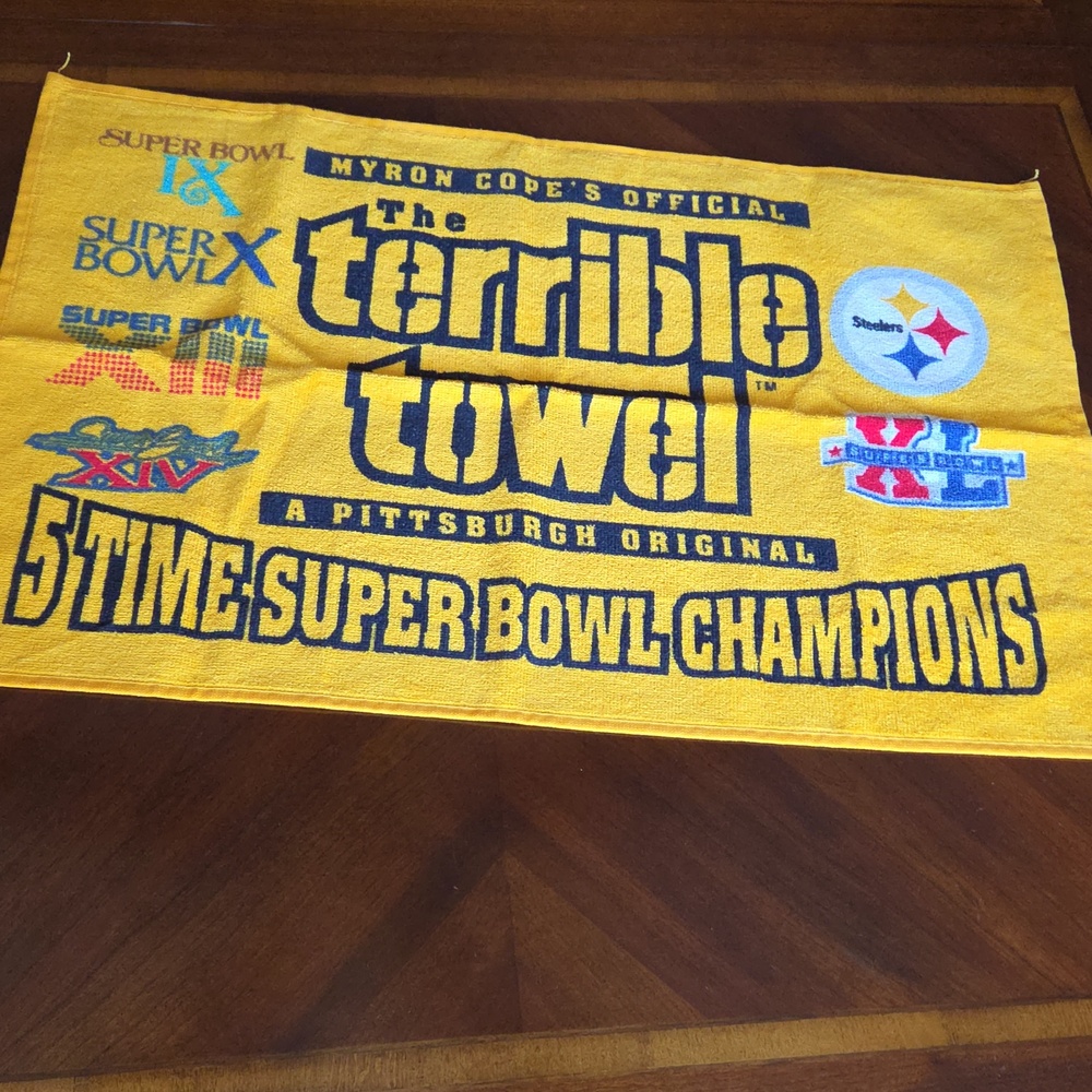 Pittsburgh Steelers Towel and Shorts Set ❤️ - Picture 5 of 10
